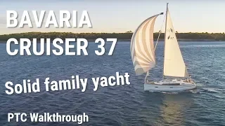 Bavaria Cruiser 37 Sailboat Tour 2019 (PTC Walkthrough)