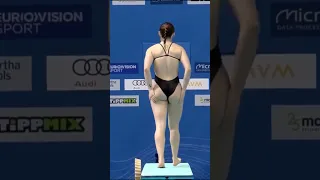 Laura Valore's 3 m Diving Performance 🔥🔥 #shorts