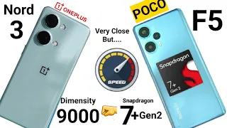 Poco F5 vs Nord 3 SpeedTest Comparison 🔥🔥🔥