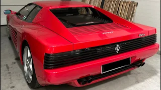 FERRARI 512 TR 🇮🇹 À BORD DE LA LÉGENDAIRE TESTAROSSA, PORCA MISERIA ! 🤌