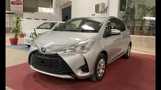 Toyota Vitz Hybrid F Push Start 1500cc 2017 Model | Walk Around | 4K | Car's State