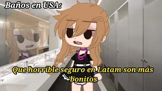 Baños de USA 🙄vs Latinoamérica 🐍