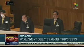 Thai Parliament debates recent protests