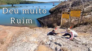 DEU MUITO RUIM!!  METERAM BALA NA GENTE AO LADO DÁ BARRAGEM! pescaria.