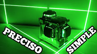 NIVEL LASER de 12 LINEAS 360° con Autonivelacion.  (Review Banggood)