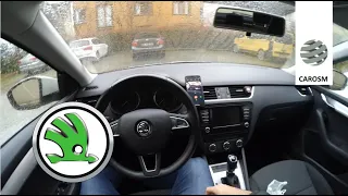 2016 I SKODA OCTAVIA 1.6 TDI DSG POV TEST DRIVE