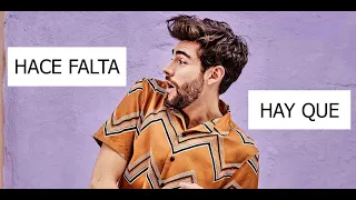 ТРИ ОТЛИЧИЯ МЕЖДУ  "Hace falta" и "Hay que"  на примере песни Alvaro Soler