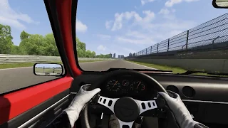 A batida do chevette simulada no Assetto Corsa em interlagos