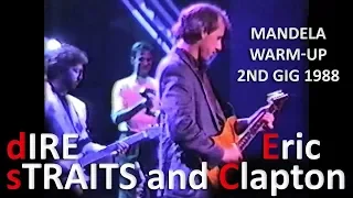 [60 fps] Dire Straits and Eric Clapton — 1988 — Mandela warm-up 2nd gig
