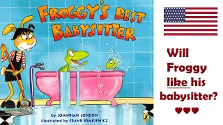 FROGGY'S BABYSITTER by Jonathan London Cute audio book for kids of all ages