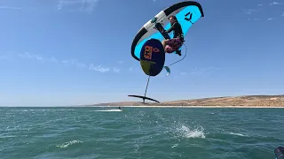 Wingfoiling at Coronation Beach summer 23/24