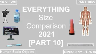 EVERYTHING Size Comparison 2021 [PART 10]