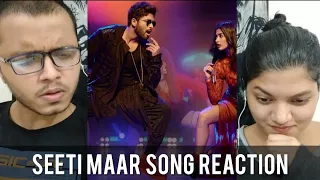 Seeti Maar Song REACTION | DJ Songs | Allu Arjun | Pooja Hegde | RECit Reactions