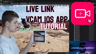How To Use the NEW LiveLink VCAM iOS App in UE5 | iPad Virtual Camera in Unreal Engine + FEATURES