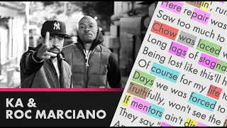 Ka ft. Roc Marciano - Sins of the Father - Lyrics, Rhymes Highlighted (367)