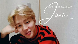 I love you… || late night calls with jimin. 16+