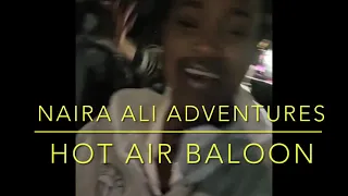 African/Ugandan girl's first time in a HOT AIR BALLOON