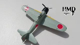 Mitsubishi Zero A6M3 Type 22 as flown by Japanese Fighter Ace Hiroyoshi Nishizawa, World War 2, 1/72