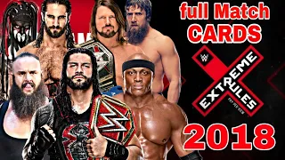 Extreme Rules 2018 Full Match Cards & Results Highlights || Wrestling Hindi Khabar ||