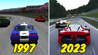 Evolution of Gran Turismo 1997 - 2023