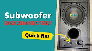 Manually pair a Hisense soundbar with subwoofer | Quick fix