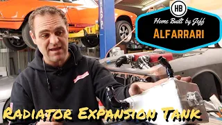 Radiator Expansion Tank Set Up - Ferrari engined Alfa 105 Alfarrari build part 62