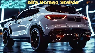 Beyond Expectations!! Finally Unveiled 2025 Alfa Romeo Stelvio Luxury SUV | Release Date