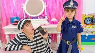 Policeman and a thief - Kopelyatsiya funny stories | Mia Nastya Artem