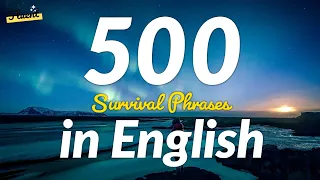 The 500 most common survival phrases in English