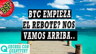 Bitcoin a RECUPERAR terreno? Acciones y bolsa, si que empiezan a recuperar...