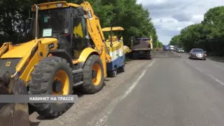 Саакашвили переместил свой рабочий кабинет на трассу Одесса-Рени