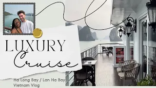 We went on a luxury cruise in Vietnam || Ha Long Bay / Lan Ha bay Cruise || Is it worth the price?