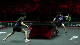 LIN Yun-Ju vs MA Long Slow Motion | MS QF | #SingaporeSmash 2022