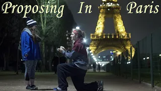 I Proposed In Front of The Eiffel Tower In Paris!