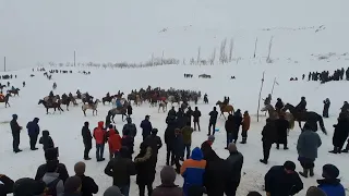 бузкаши дар файзбод дехайи мискинобод