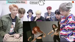 BTS Reaction to BLACKPINK - '마지막처럼(AS IF IT'S YOUR LAST)'DANCE PRACTICE ALTERNATIVE VERSION ARMYMADE