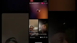 Ant glizzy brother going at it with bustamove on live!!!