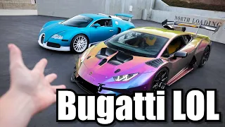 Alex Choi's V3 Unicorn Races My Bugatti Veyron