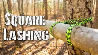 Most ESSENTIAL Bushcraft Knot: The Square Lashing