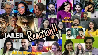 JAILER - Release Date Announcement Reaction Mashup | Superstar Rajinikanth | Sun | Nelson | Anirudh