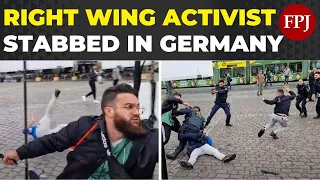 Shocking: Knife Attack On Far-Right Wing Activist & Policemen In Germany's Mannheim