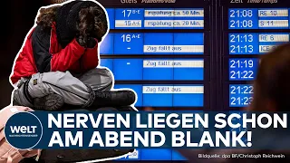 LANDESWEITER BAHNSTREIK: Verständnis der Reisenden aufgebraucht! GDL-Forderungen seien "egoistisch"