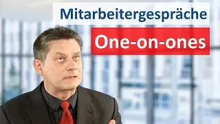 One-on-one Mitarbeitergespräche - Wann? Wie häufig? Worüber redet man da?