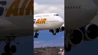 Atlas Air Boeing 747 lands at LAX