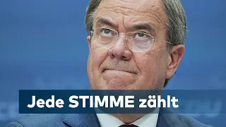 BUNDESTAGSWAHL 2021: Briefwahl wohl verloren - Für Laschet sind die Unentschlossenen letzte Chance