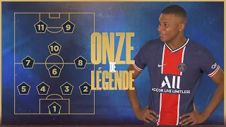 Le onze de légende de Kylian Mbappé  📋