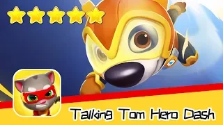 Talking Tom Hero Dash Day101 Walkthrough Endless runner Save the world Recommend index five stars