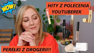 TESTUJĘ DROGERYJNE KOSMETYKI Z POLECENIA YOUTUBEREK🤩 BLUR W PUDRZE | NAJLEPSZY TUSZ EVER🥰 SAME HITY