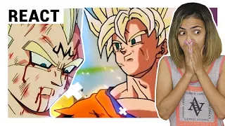 REACT DO AMV : O SACRIFÍCIO DE UM GUERREIRO NUNCA É EM VÃO (Dragon Ball Z) | Thayana Reacts