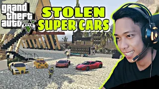 ALL MY STOLEN SUPERCARS! | GTA V RP (Parang gusto ko pa dagdagan!)